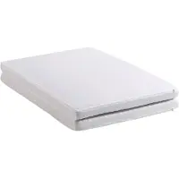 HAUSS SPOLE Vouwbare Matras 140x200cm - 23D Schuim H3 Ergonomisch - Opvouwbaar 140x100cm met Antislip en Ademend Wabengeweven - Wit - Met matras