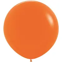 Sempertex 24 inch Ballon Orange - 3 stuks