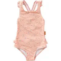 Fresk [Badpakken] 122 -Zwemkleding met UV-bescherming UPF 50 - Sneldrogend - Tweedelig Zwempak - Bikiniset Meisjes - Roze - Mimosa