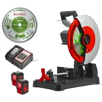 EUROBOOR afkortzaagmachine voor metaal | 355 mm 66M 36 V EU - EDC.355/36V 9Ah