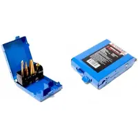 Forsage F-44705 - Universele Boorset - 4 Stuks - Metalen Houder - HSS 4241