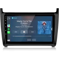 Hexinex Octa-Core autoradio Geschikt voor VW POLO 5 (2008-2020) - Draadloos CarPlay, Android Auto, GPS Navi, Android 15, multimediaspeler, 4GB+64GB