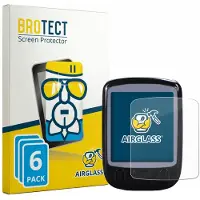 BROTECT Screenprotector 6 Stuks voor Fravsiu Bike Computer Beschermglas transparant
