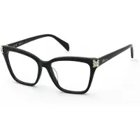 Blumarine Bril - - VBM255S - Zwart (Glanzend zwart) - Acetaat - 54/16/140