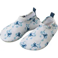Fresk Zwemschoenen 19/20 -UV 50-bescherming – Antislip Strandschoenen – Quick Dry – Waterschoenen voor Kinderen – Elastische Pasvorm Jongens - Creme - Monkey