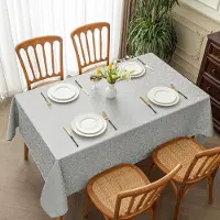 Unyqoos Tafelkleed voor Binnen en Buiten met Elegant Jacquard Design en Waterafstotende Eigenschappen