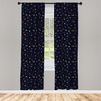 Abakuhaus Ruimteschipgordijnen – 2x75x175 cm – Veelkleurig
