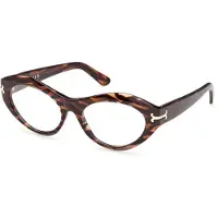Emilio Pucci Bril - - EP5269 - Havana/gestreept - Acetaat - Maat 54/17/140