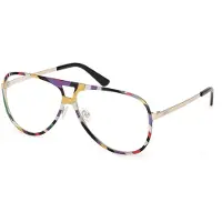 Emilio Pucci Bril - - EP5267 - Dames - Metaal montuur - Multikleur dierenpatroon