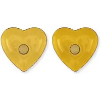 Pip studio Set of 2 Candle Holders Metal Heart
