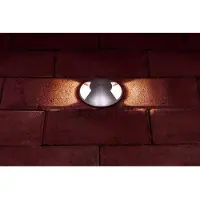 Lyora Opritverlichting Laken RVS - 2-kant - Led