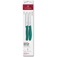 Victorinox Tomatenmes 2st Groen Kartel Rood rood RVS Tomatenmes