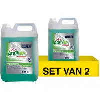 ANDY Allesreiniger Vertrouwd Zonder strepen 2 Stuks à 5 L