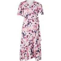 Y.A.S Jurk 'YASThea' lila / violetblauw / rosa / natuurwit