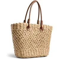 Pieces Shopper 'PCKUNMA' lichtbruin