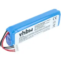 123accu JBL Charge 2 / Charge 3 / P763098 / GSP1029102R accu (3.7 V, 6000 mAh, huismerk)