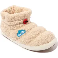 Nuvola Nuvola. Huisschoenen 'Boot Home Sheep' crème