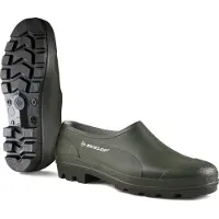 Dunlop Werkschoen Bicolour rubber CE maat 43 laag model groen