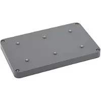 Sigor Easy Connect Puk oplaadstation voor oplaadbare lampen, 6-voudig, alu / grijs / zink, Kunststof