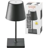 Sigor Nuindie Mini Tafellamp Midnight Black
