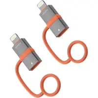 4smarts Usb-C Naar Lightning Adapter 27W Voor Iphone 2 Stuks In Set