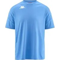 Kappa Dovo T-shirt met korte mouwen, blauw, heren, maat M, kleur blauw