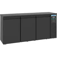 CombiSteel BARKOELER COMBISTEEL, ZWART 3 DEUREN, 194(B)x55(D)x95(H)cm, 230V/460W