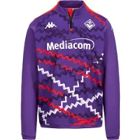 Kappa Acf Fiorentina 24/25 Ablaspre Pro 8 Training Sweatshirt Paars M Man