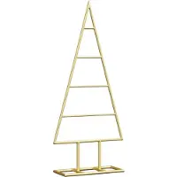 vidaXL Metalen kerstboom Goud 181 cm Poedercoated staal