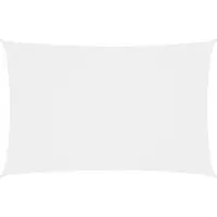 vidaXL Zonnescherm rechthoekig 2x5 m oxford stof wit