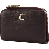 Coccinelle Leren portemonnee C-Me Wallet Prune donkerpaars
