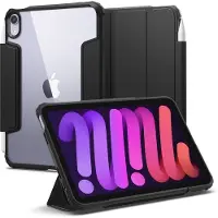 Spigen Ultra Hybrid Pro (iPad mini 6), Tablethoes, Zwart