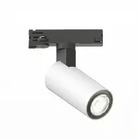 Lyora 1-fase railspot Tevo Mini zwart met wit