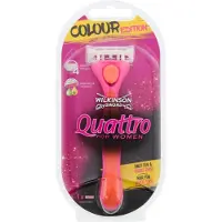 Wilkinson Quattro For Women Colour Edition - 1 Stuk