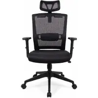 Plaine Ergonomische Bureaustoel met Hoofdsteun - Bureaustoelen voor Volwassenen - Office Chair - Game Gaming Stoel - Kantoorstoel - Volledig Verstelbaar