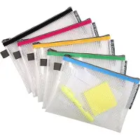 Exacompta 34140E 10x Pochette zip EVA A5 assorti
