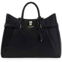 GUESS Schoudertas in leerlook met logo-applicatie