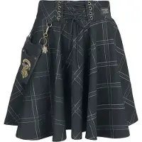 Harry Potter Minirok - Dark Academia Nocturnal Stroll with Magic - S tot XXL - voor Vrouwen - meerkleurig - Maat XL