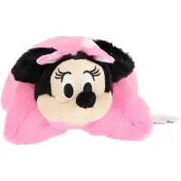 Minnie mouse fluffy 2 in 1 knuffel kussen