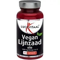 Lucovitaal Vegan Lijnzaad Olie Capsules