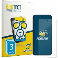 BROTECT Screenprotector 3 Stuks voor Oppo F33 Pro Beschermglas transparant
