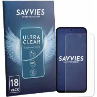 Savvies - Screenprotector voor Xiaomi Poco M8s - Folie Beschermfolie transparant 18 Stuks