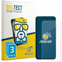 BROTECT Screenprotector 3 Stuks voor Oppo F33 Beschermglas transparant