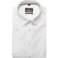 Casa Moda Casual hemd korte mouw Wit Kent Casual Fit 1/2Arm 126130311/000