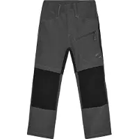 Color Kids - Kid's Pants Stretch with Zip Off - Trekkingbroek 128, grijs