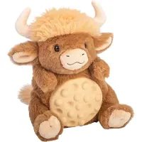 Wild republic Kuscheltier - 19 cm - Mohnblumen Mini Kuh - - One Size - Kuscheltiere