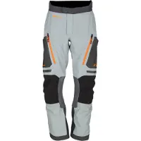 KLIM Artemis, textielbroek Gore-Tex dames ,Lichtgrijs/Donkergrijs/Oranje ,12