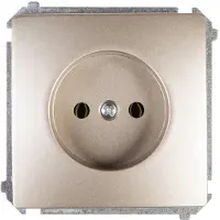 Kontakt-Simon BMG1.01/29, satijnstaal, kunststof, IP20, 250 V, 75 mm, 40,5 mm