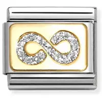 Nomination Schakel 030224/06 Glitter Infinity Goud