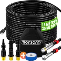 Monzana Waterleidingslang Premium Set 5-delig 15m